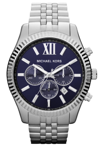 Billede af MICHAEL KORS LEXINGTON SØLVFARVET MODEL MK8280 
